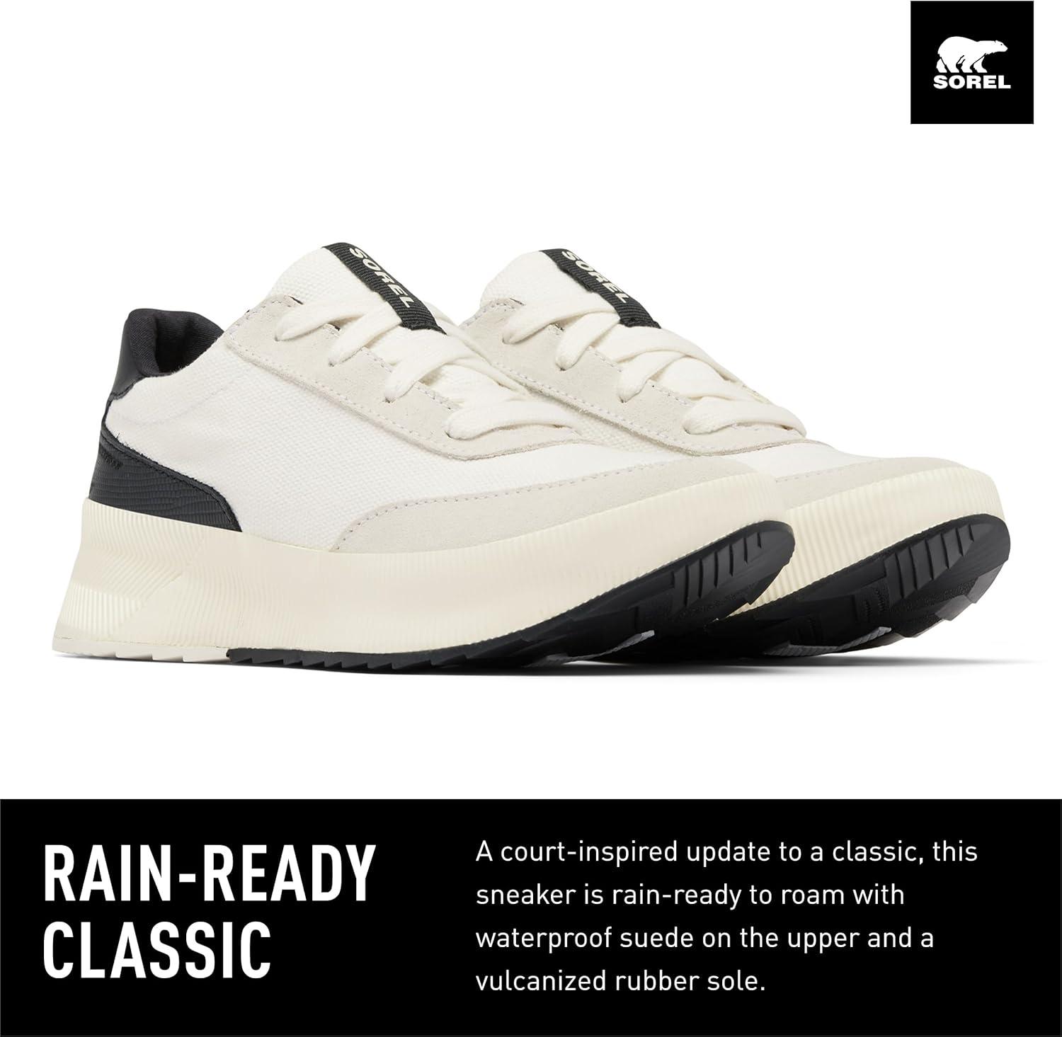 imageSorel Womens Out N About LLL City Waterproof SneakersSea Salt Black