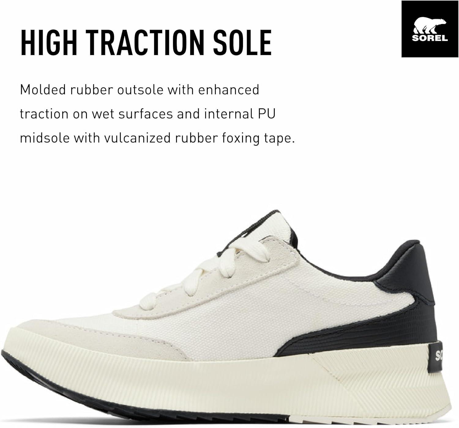 imageSorel Womens Out N About LLL City Waterproof SneakersSea Salt Black