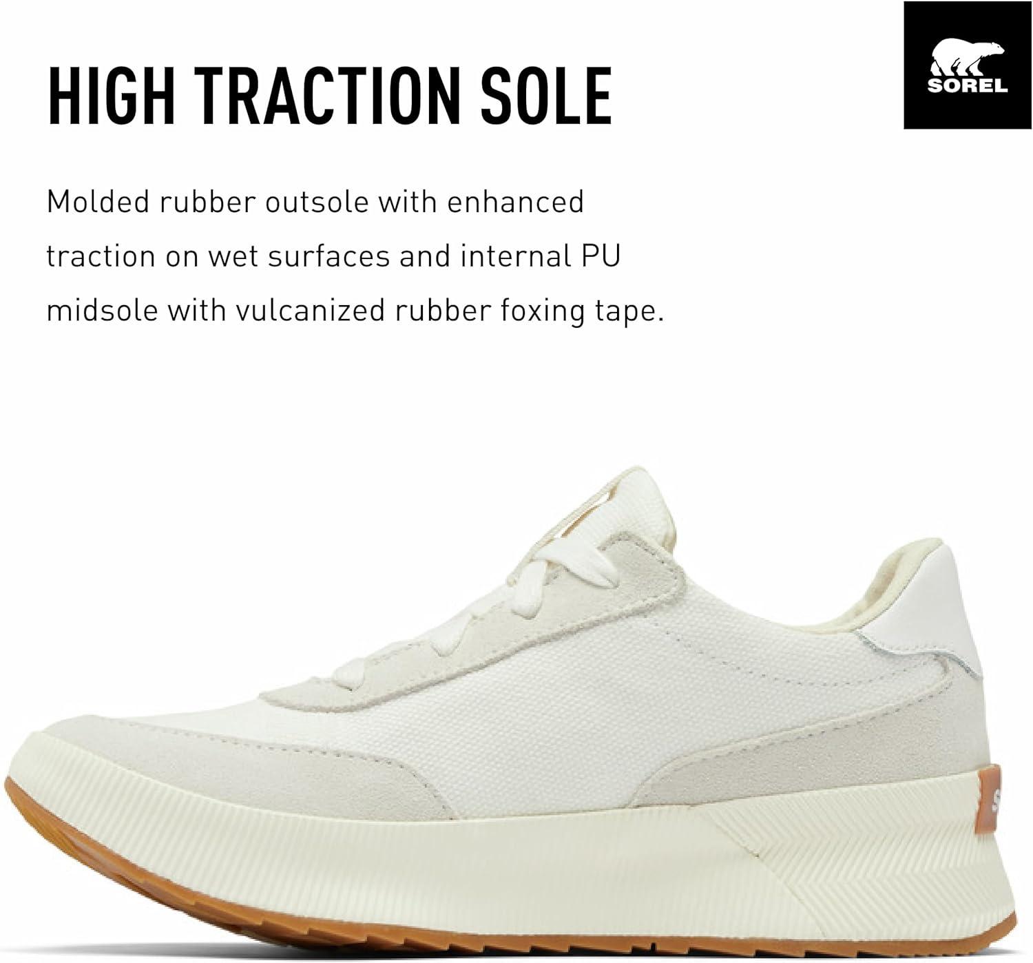 imageSorel Womens Out N About LLL City Waterproof SneakersSea Salt Chalk