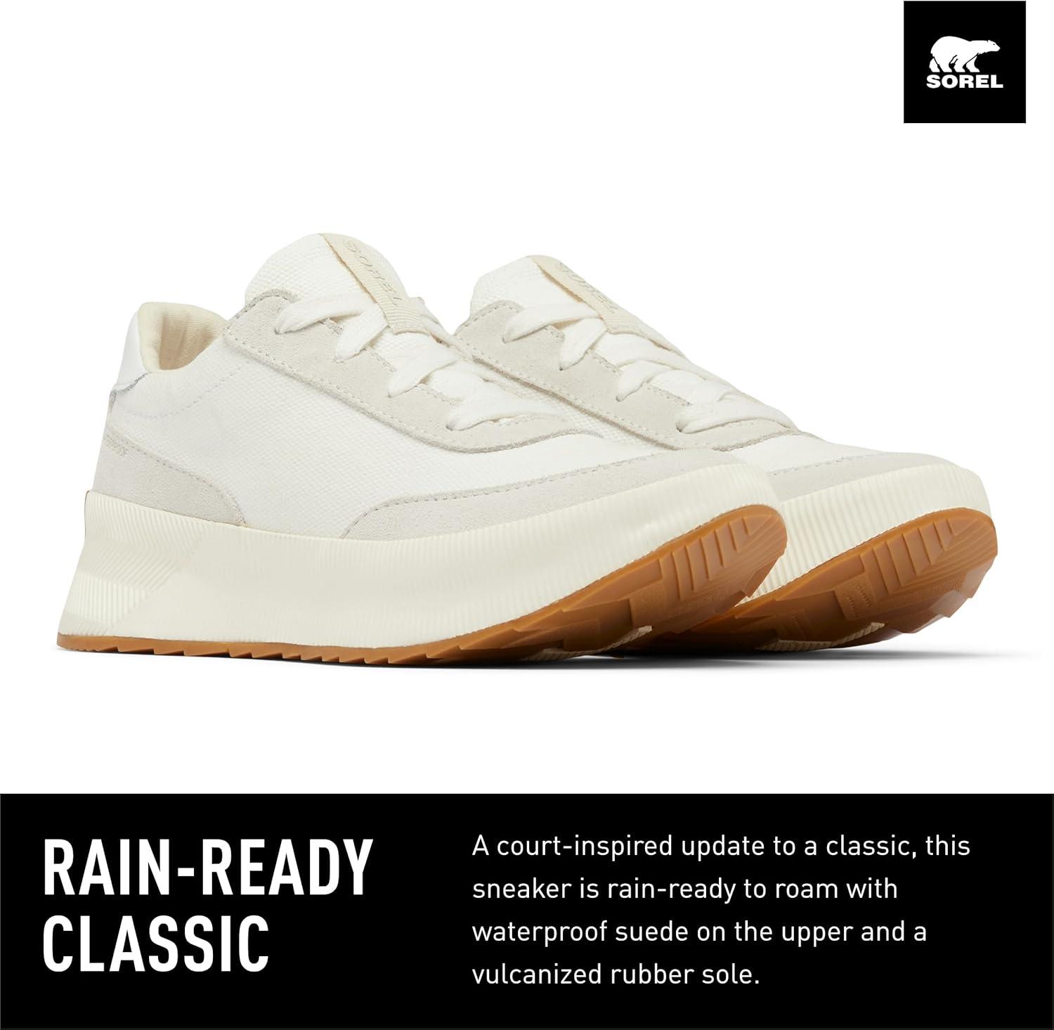 imageSorel Womens Out N About LLL City Waterproof SneakersSea Salt Chalk