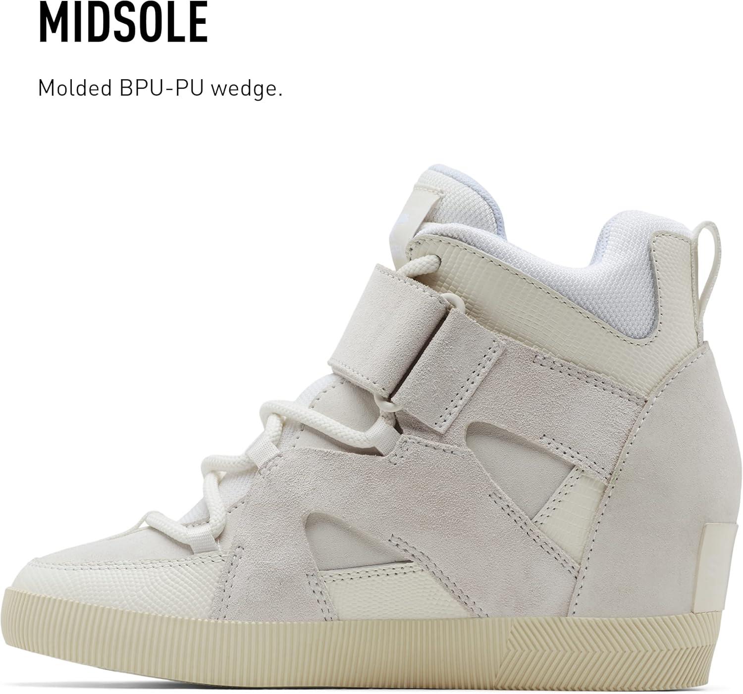 imageSorel Womens Out N About Sport Wedge BootWhite Sea Salt