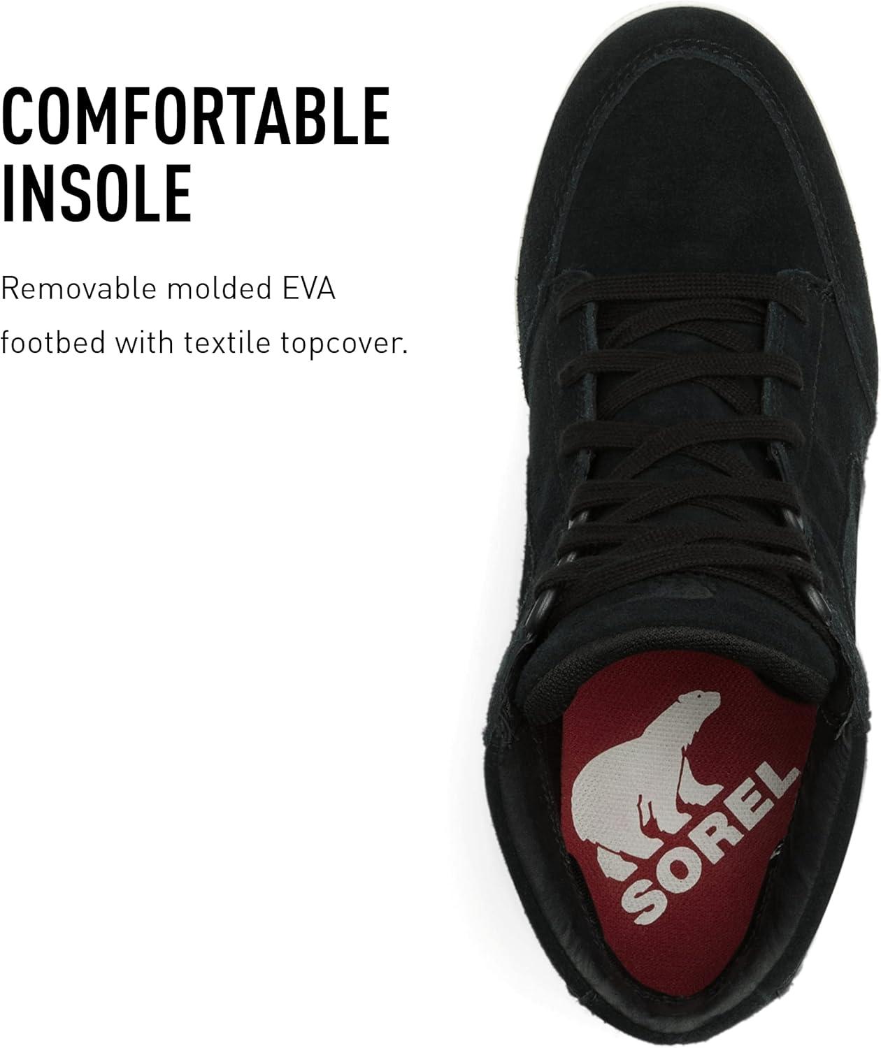 imageSorel Womens Out N About Wedge BootsBlack Sea Salt