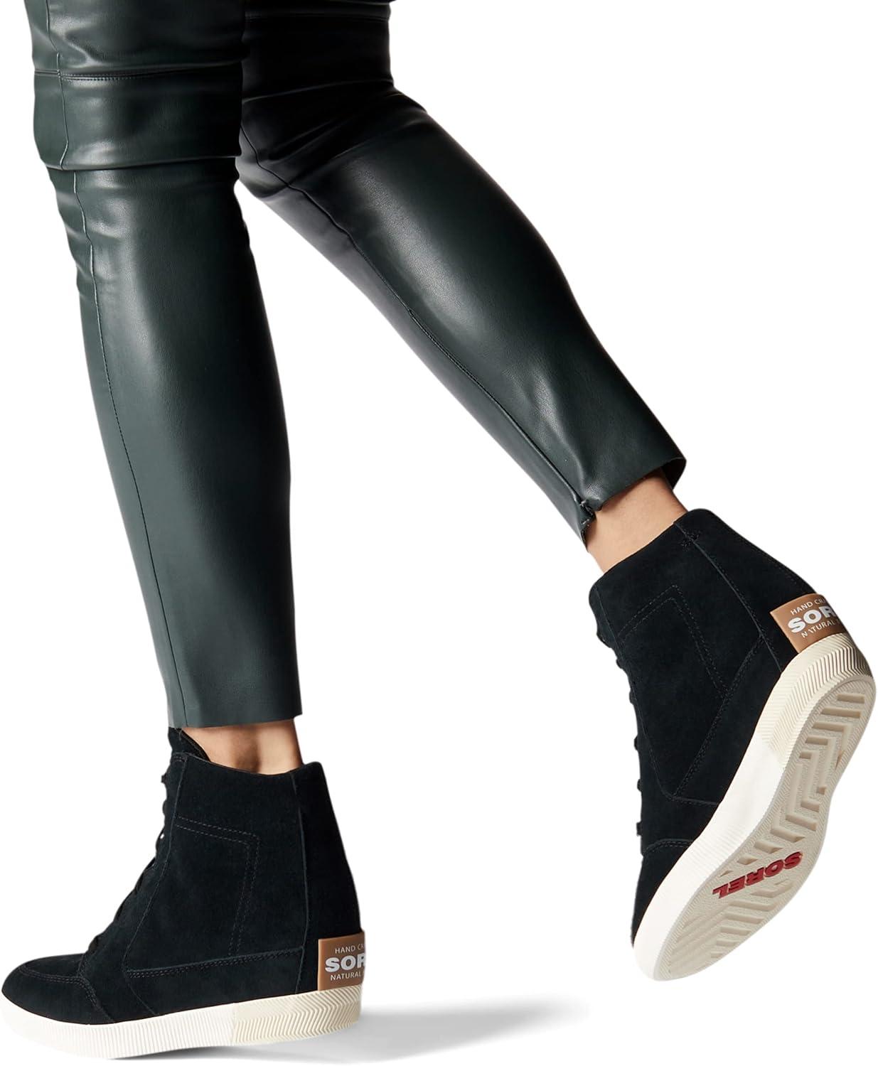 imageSorel Womens Out N About Wedge BootsBlack Sea Salt