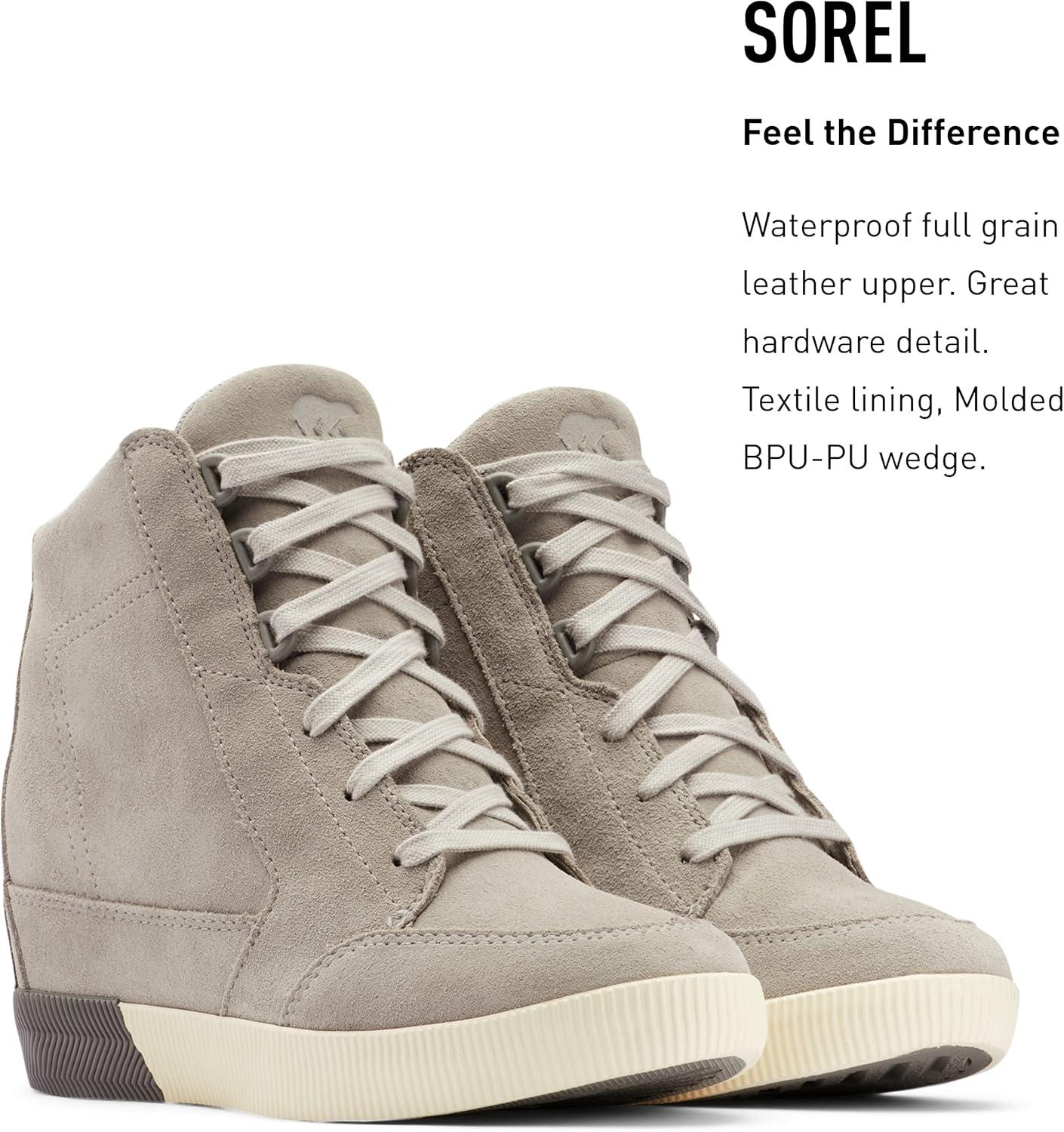 imageSorel Womens Out N About Wedge BootsDove Quarry