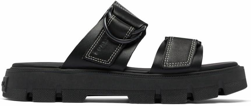 imageSorel Womens Rein Slide SandalsBlackBlack