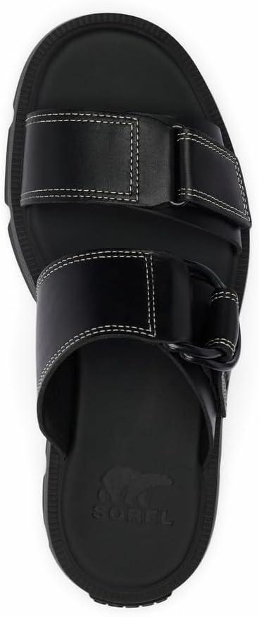imageSorel Womens Rein Slide SandalsBlackBlack