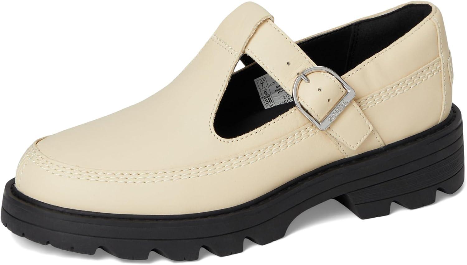 imageSorel Womens Revel Ave Mary JaneBleached CeramicBlack