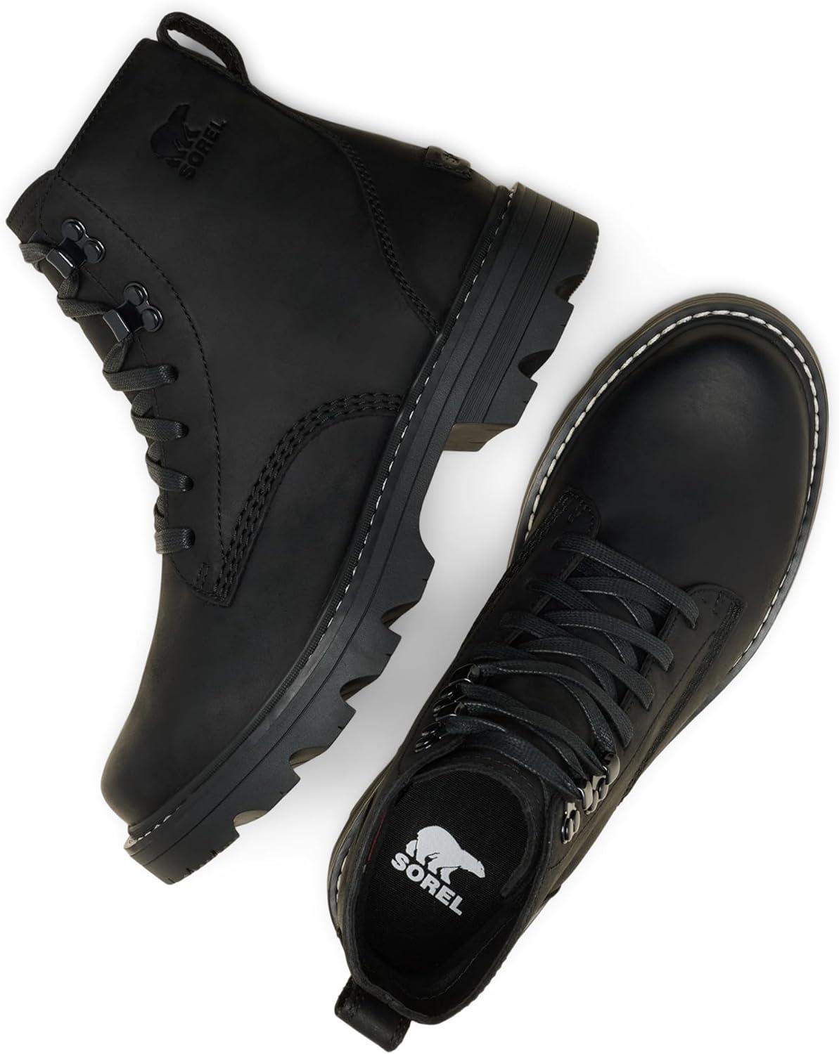 imageSorel Womens Revel Rd Boot Lace Waterproof FashionBlackBlack