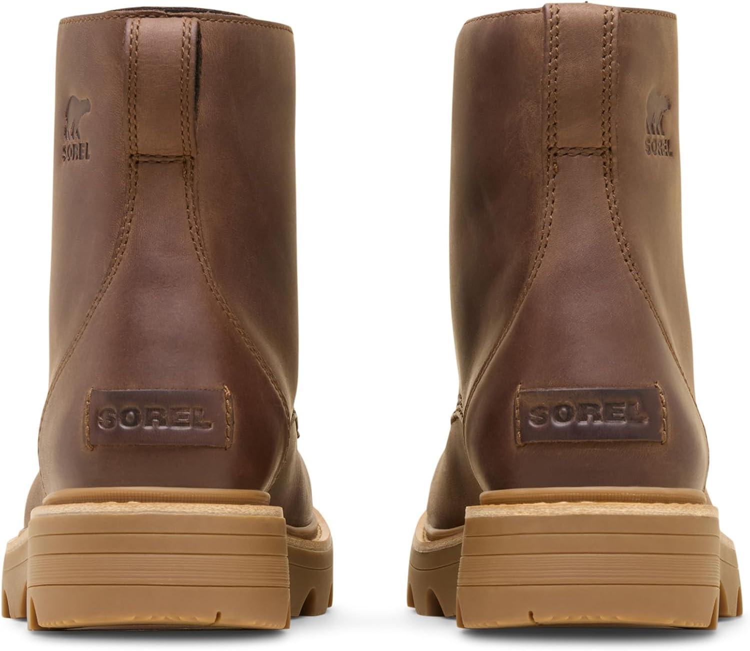 imageSorel Womens Revel Rd Boot Lace Waterproof FashionTobaccoGum 10