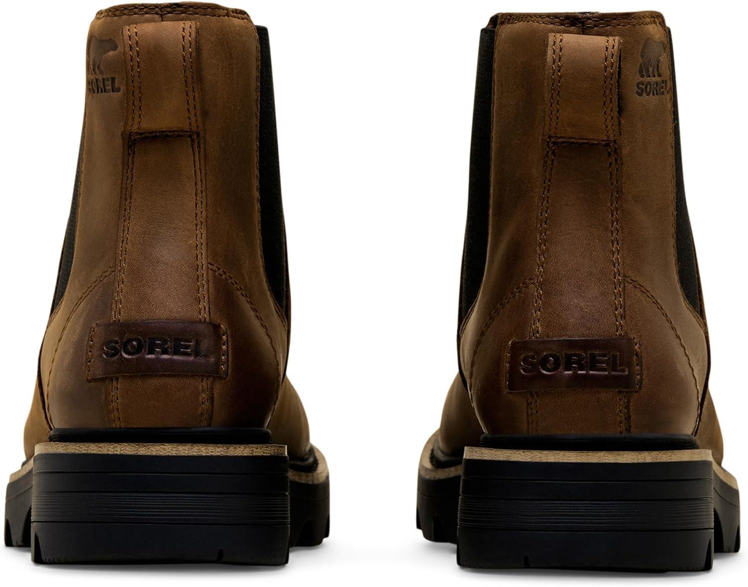 imageSorel Womens Revel Rd Chelsea Waterproof BootTobaccoBlack