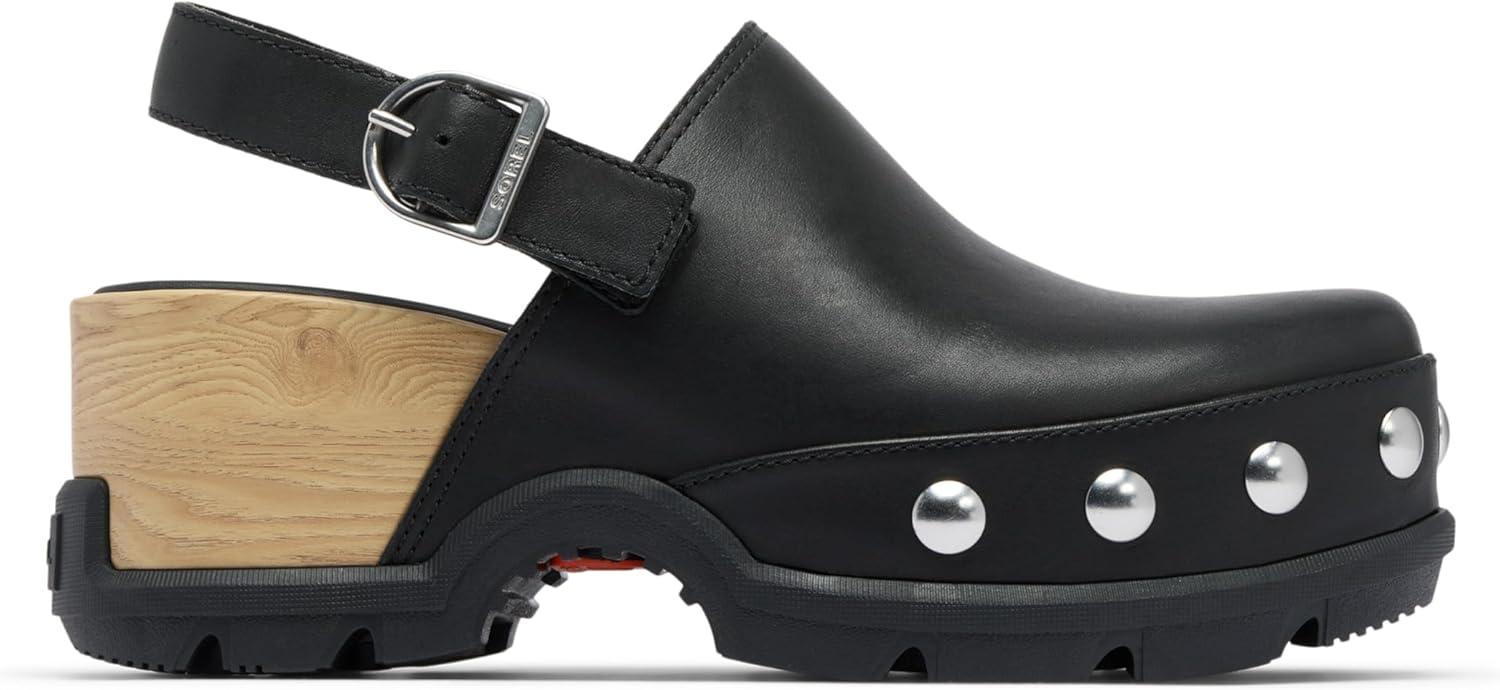 imageSorel Womens Roamn Clog RvtBlackBlack