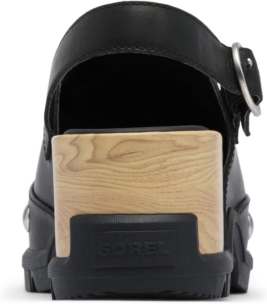 imageSorel Womens Roamn Clog RvtBlackBlack