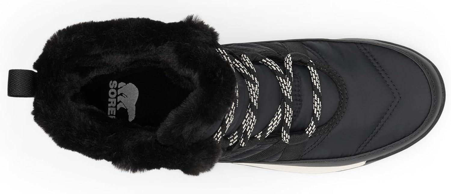 imageSorel Womens Whitney II Short Lace Winter BootsBlack Black