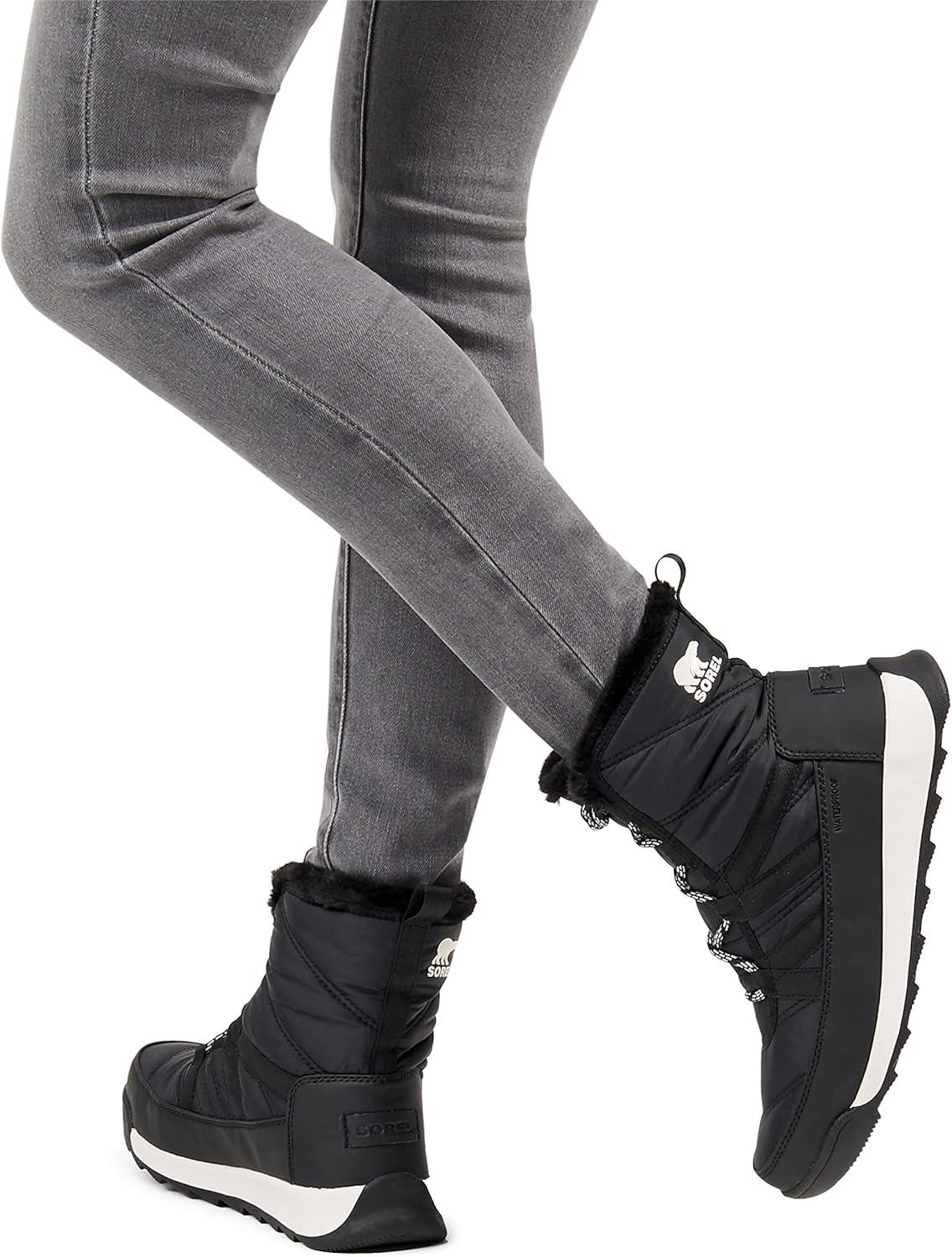 imageSorel Womens Whitney II Short Lace Winter BootsBlack