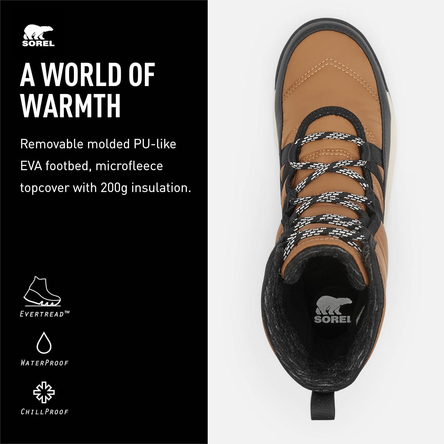 imageSorel Womens Whitney II Short Lace Winter BootsElk