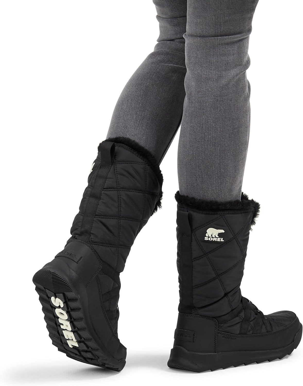 imageSorel Womens Whitney II Tall Lace Waterproof BootsBlack