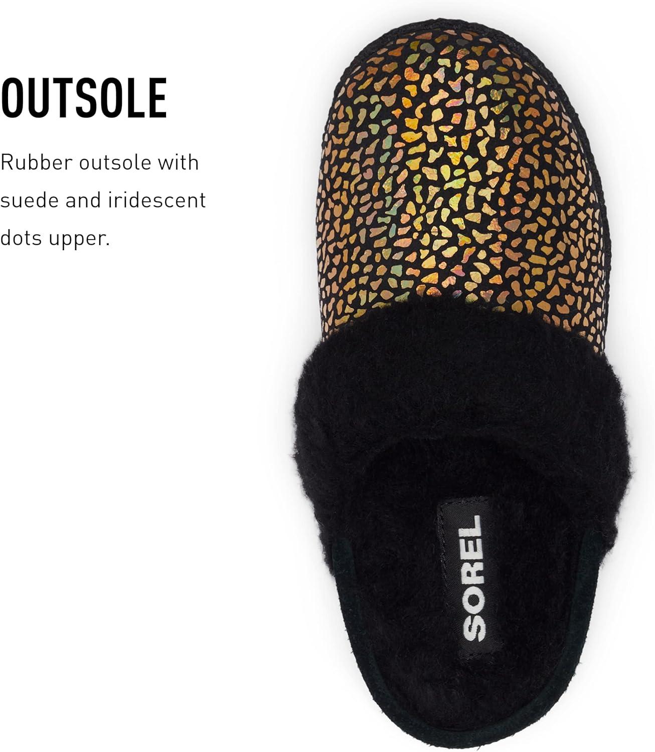 imageSorel Youth Nakiska Slide II Youth Girls ShoesBlack Sea Salt