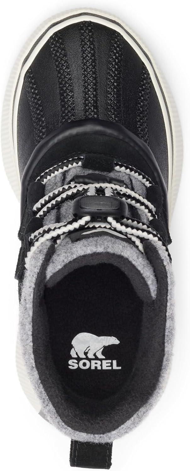 imageSorel unisexchild Out N About IV Classic WaterproofBlackChalk