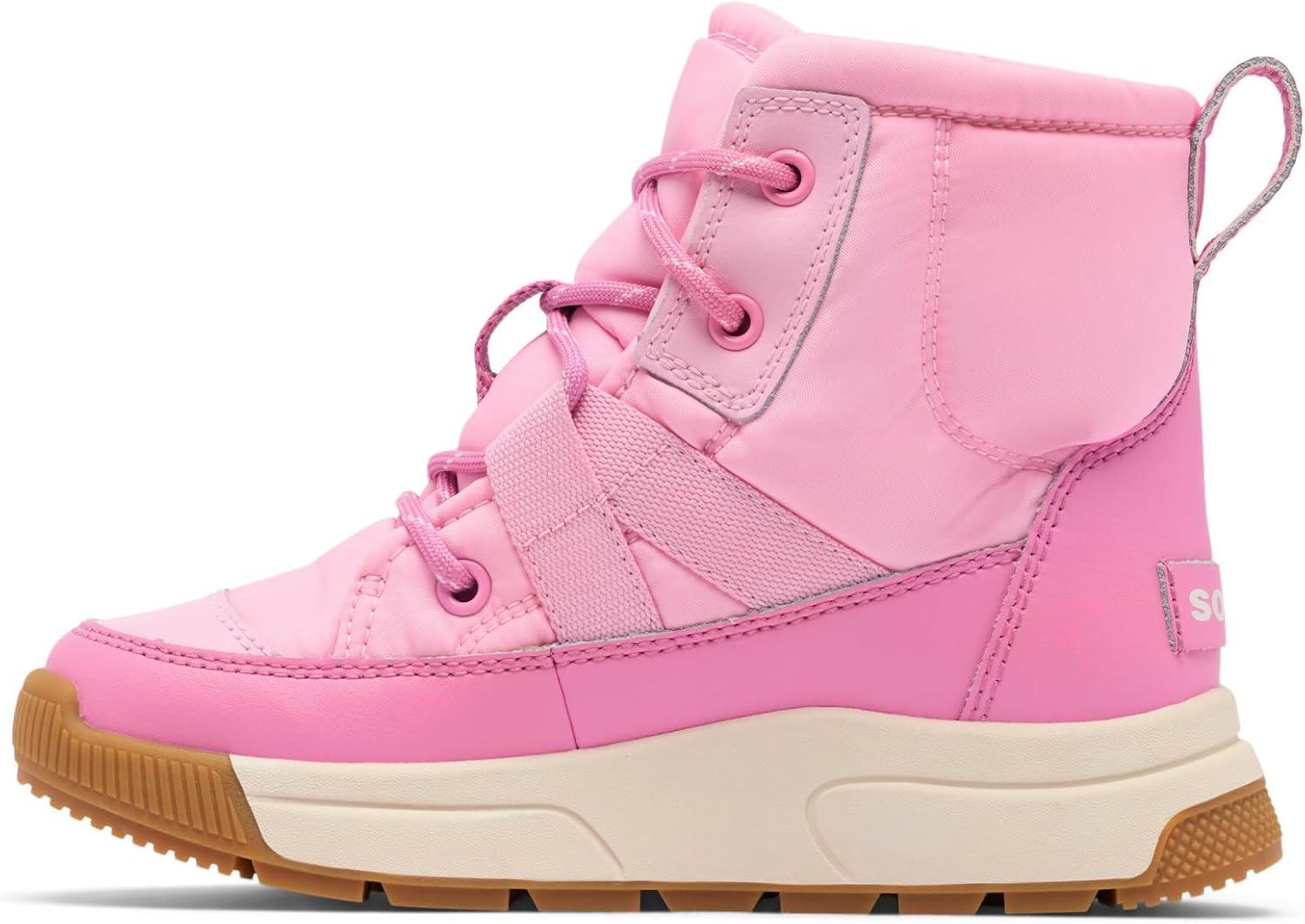 imageSorel unisexchild Whitney III Mid WaterproofPink FlareOrchid