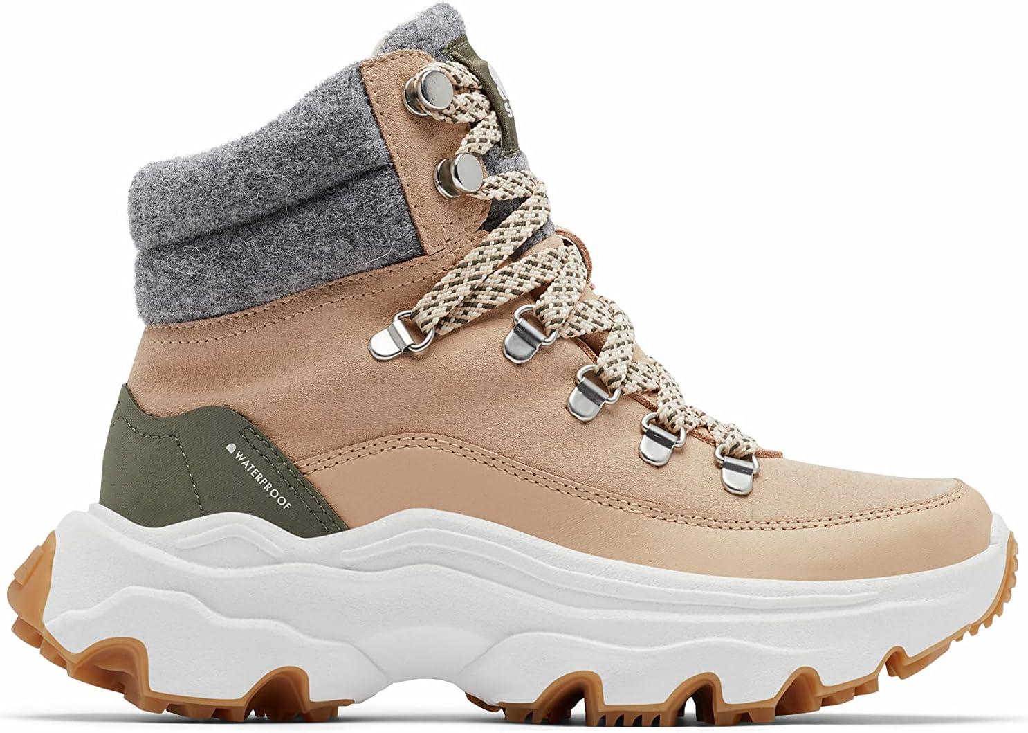 imageSorel womens Kinetic ConquestNova Sand Stone Green