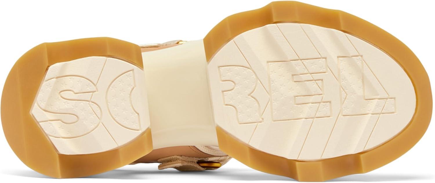 imageSorel womens Kinetic Impact Slingback Heel SandalHoney WhiteSea Salt