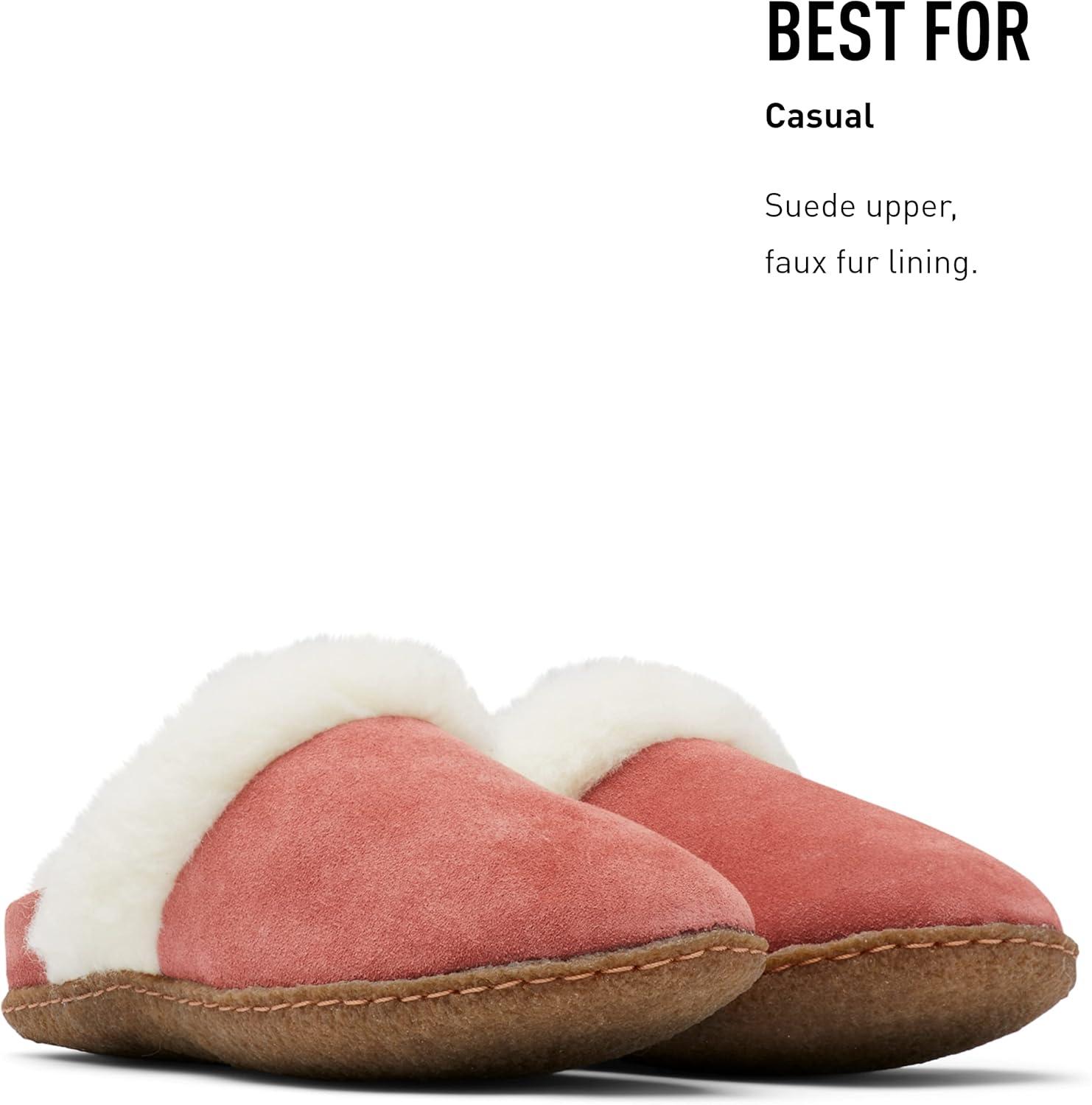 imageSorel womens Nakiska Slide IiRed Rose Dust X Natural