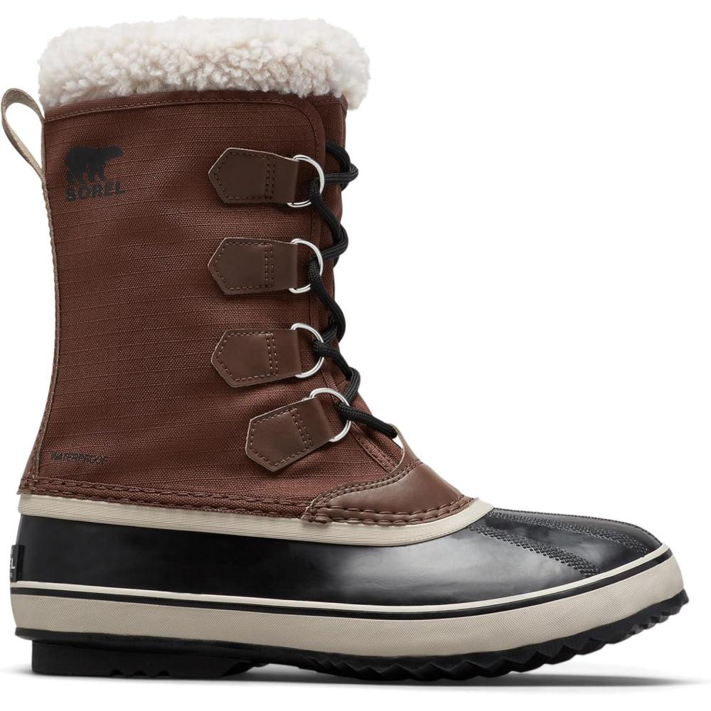 imageSOREL Mens 1964 Pac Nylon Snow Boot for WinterTobaccoBlack