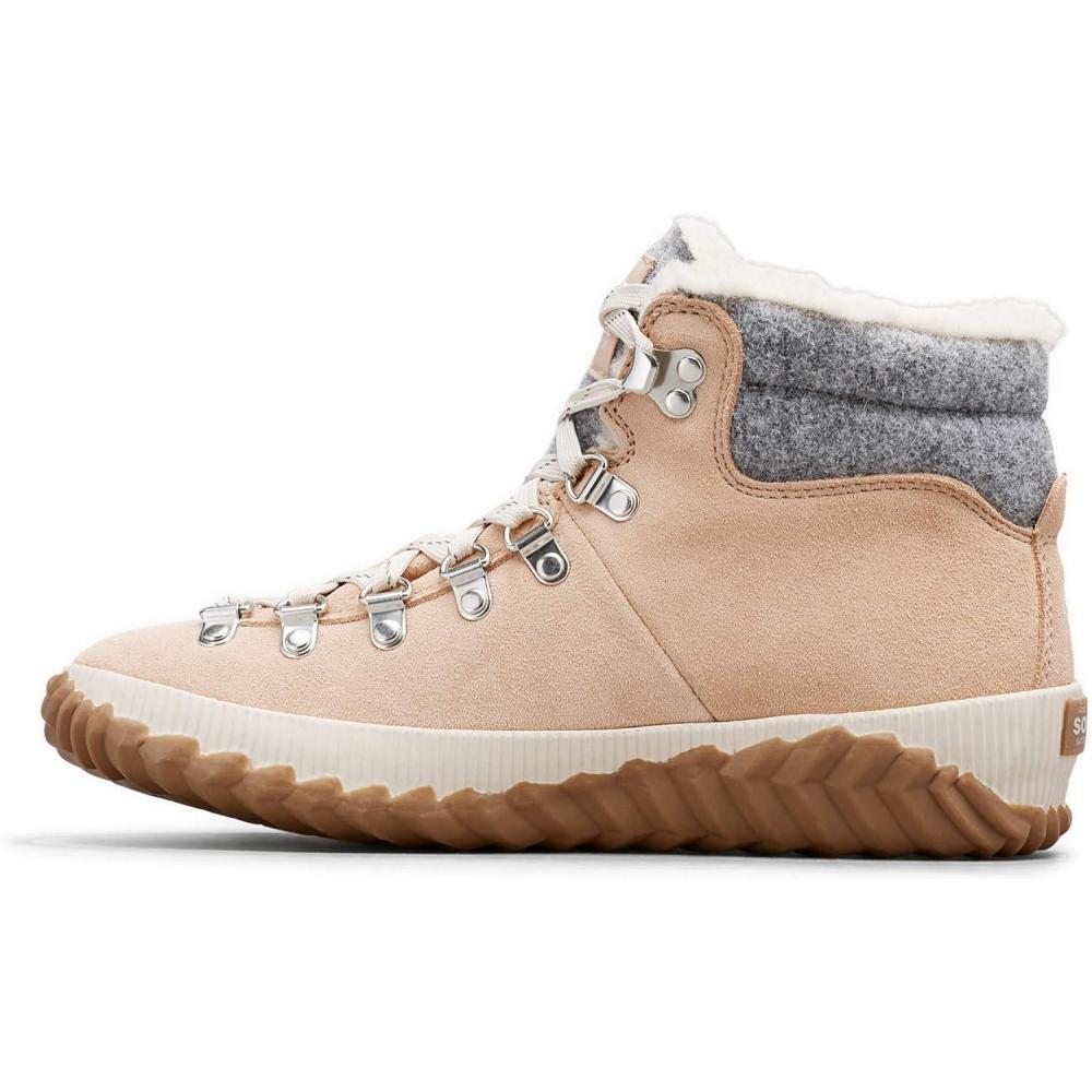 imageSOREL  Womens Out N About Plus Conquest Waterproof Suede BootBeige Natural Tan