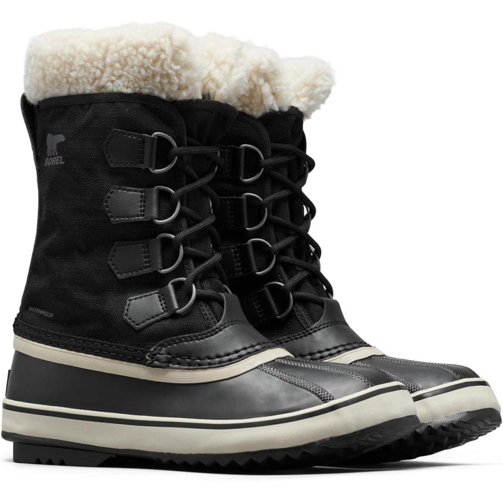 imageSOREL Womens Winter Carnival Waterproof Boot for WinterBlack Black Stone