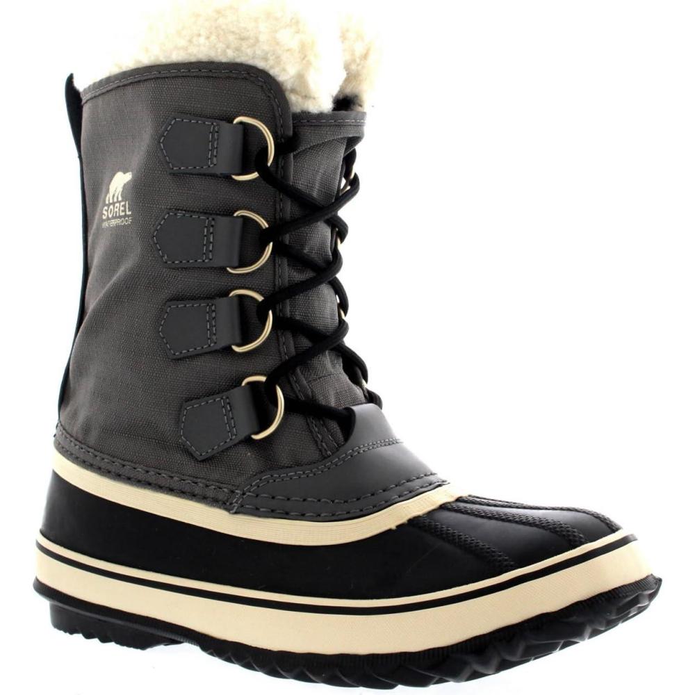 imageSOREL Womens Winter Carnival Waterproof Boot for WinterPewterBlack