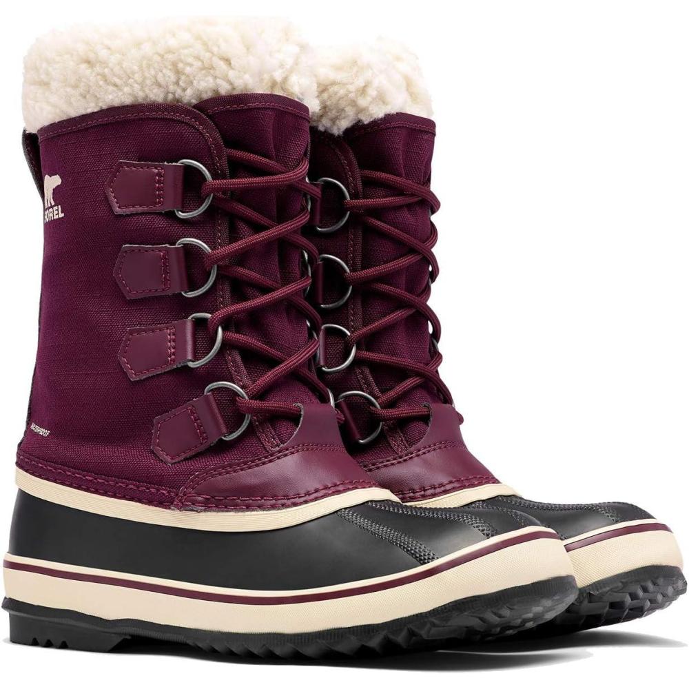 imageSOREL Womens Winter Carnival Waterproof Boot for WinterPlum