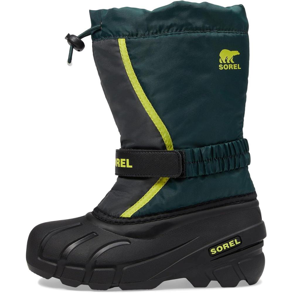 imageSOREL  Youth Flurry Winter Snow Boots for KidsSpruce  Grill