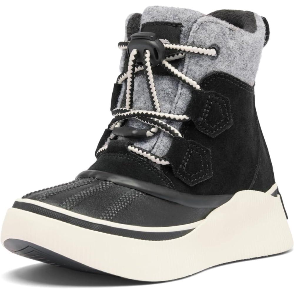 imageSOREL Childrens Out N About lV Chillz Waterproof BootBlackChalk