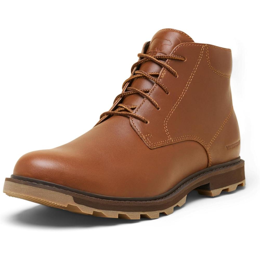 imageSOREL Mens Madson ll Chukka Waterproof BootVelvet TanGum