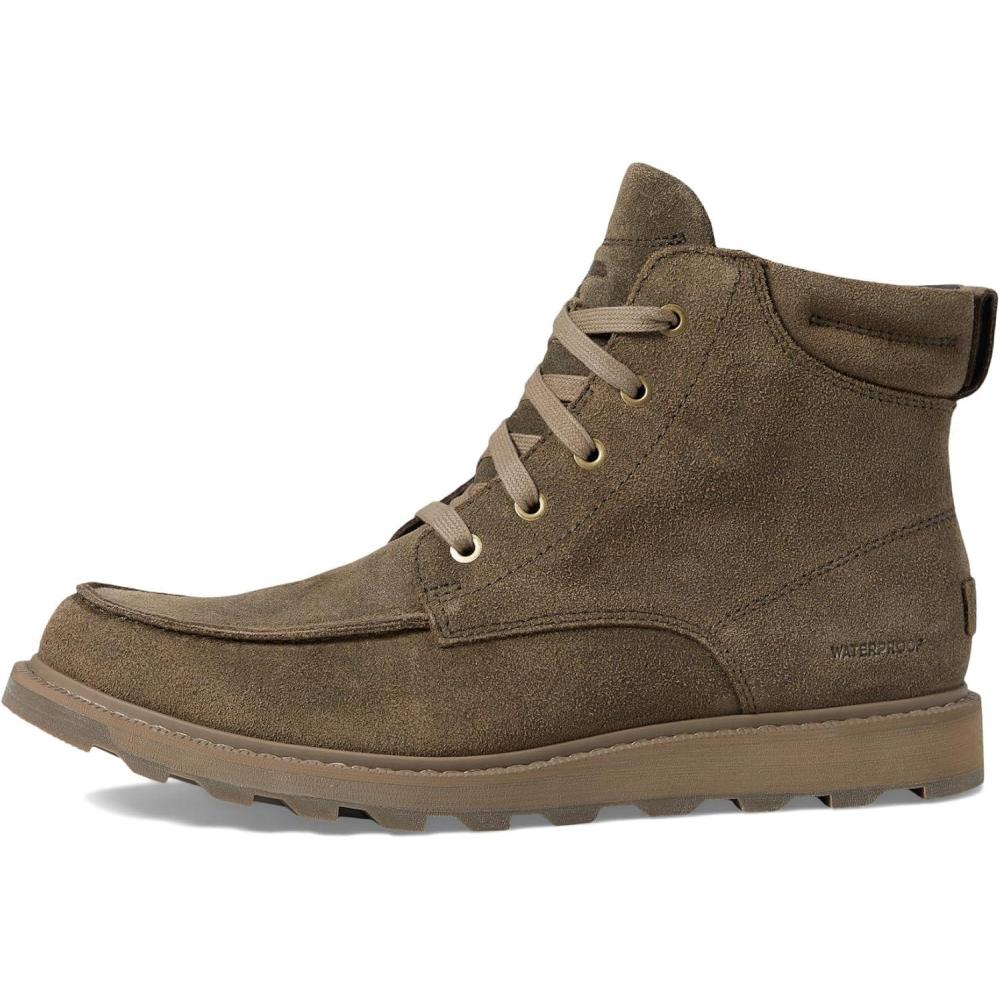 imageSOREL Mens Madson ll Moc Toe Waterproof BootMajor  Wet Sand