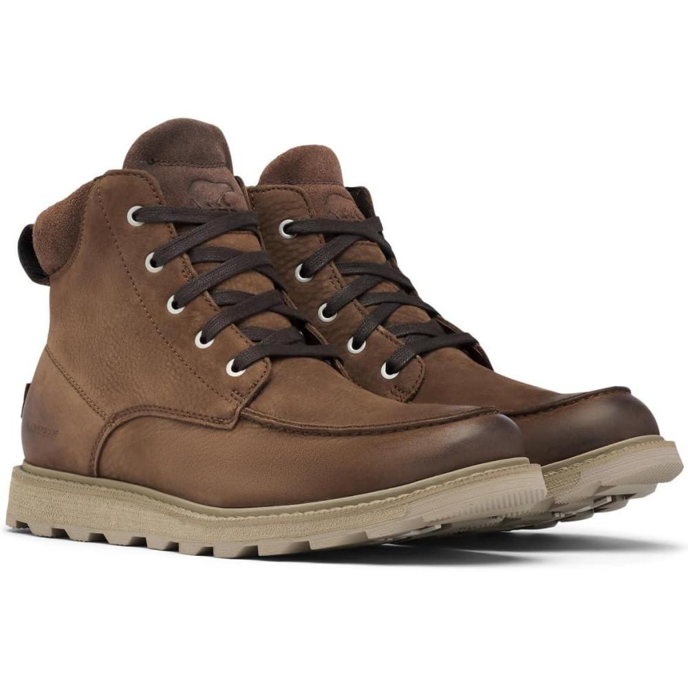 imageSOREL Mens Madson ll Moc Toe Waterproof BootTobacco