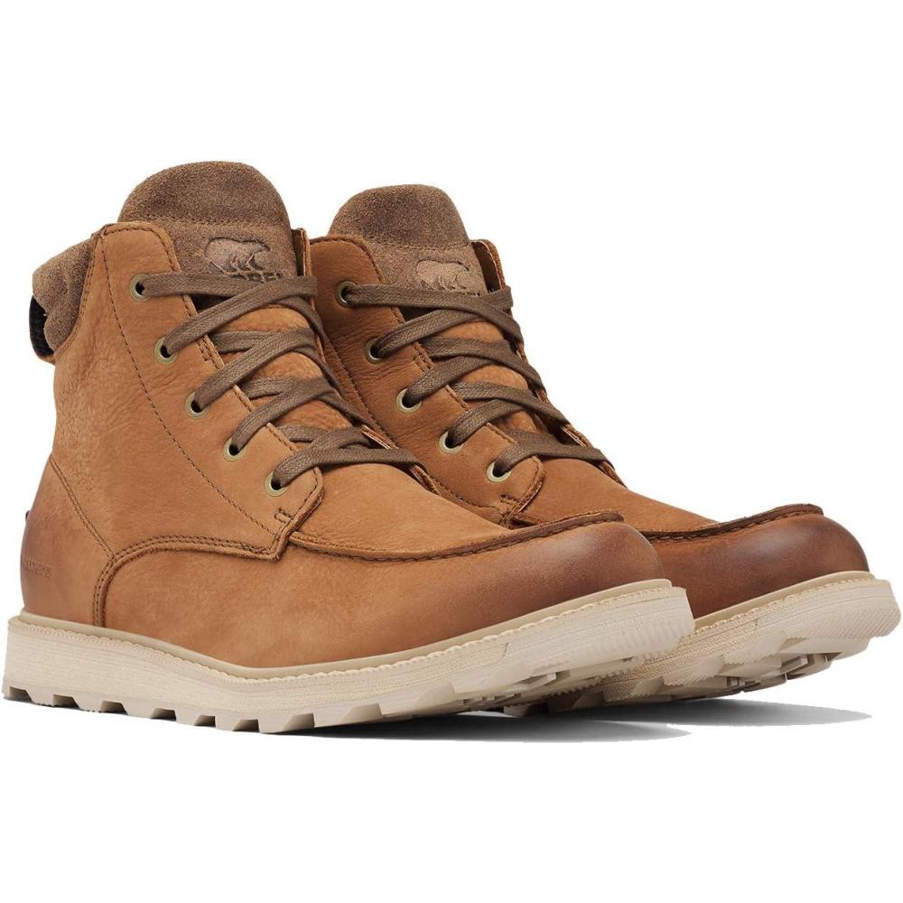 imageSOREL Mens Madson ll Moc Toe Waterproof BootVelvet Tan