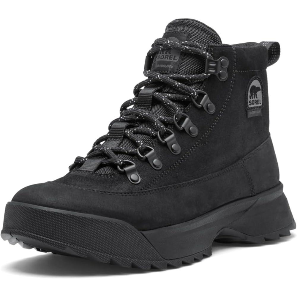 imageSOREL Mens Scout 87 Pro Plus Waterproof BootBlackBlack