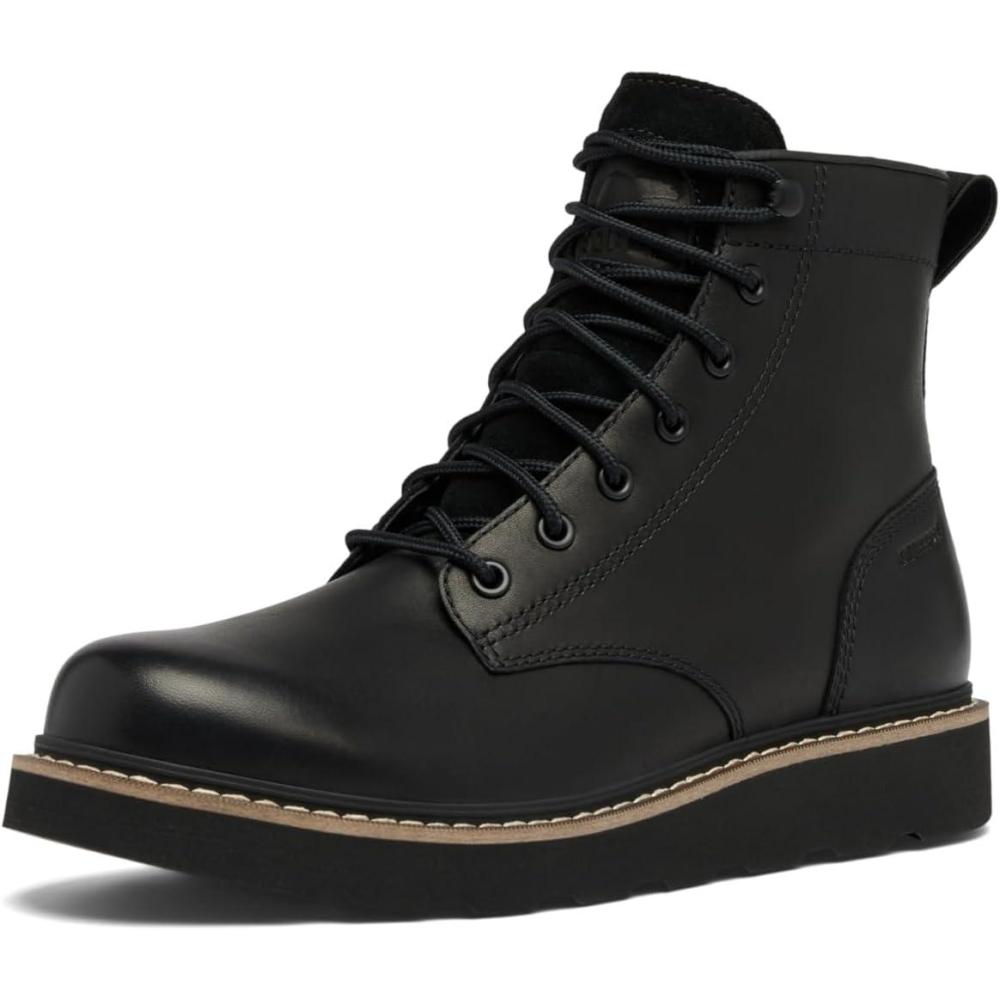 imageSOREL Mens Slabtown 62 Six Waterproof BootBlack  Chalk