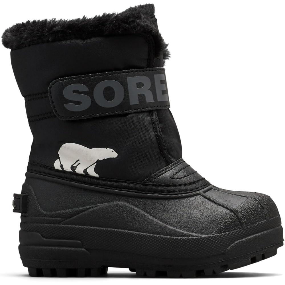 imageSOREL Toddlers Snow Commander BootBlackCharcoal
