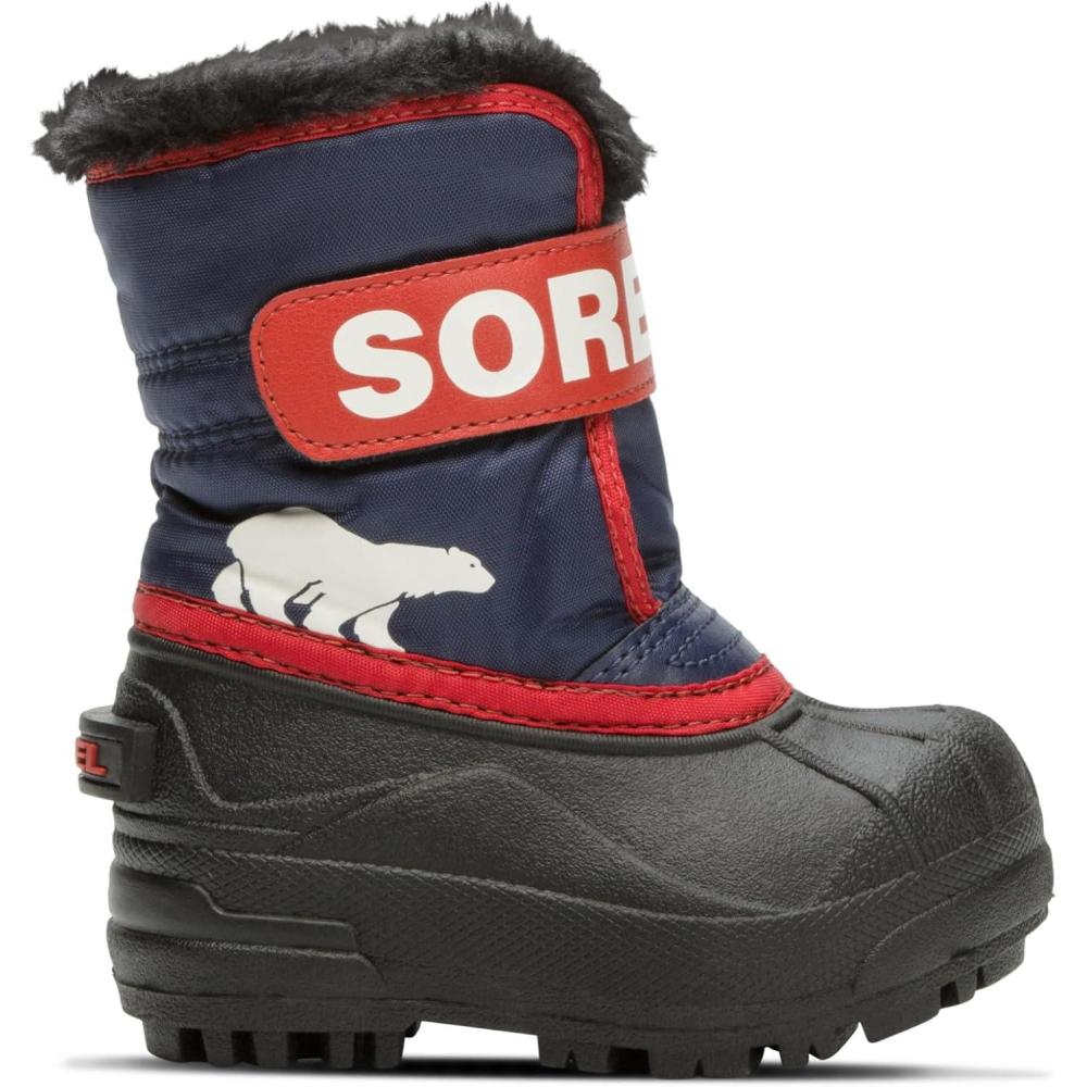 imageSOREL Toddlers Snow Commander BootNocturnalSail Red
