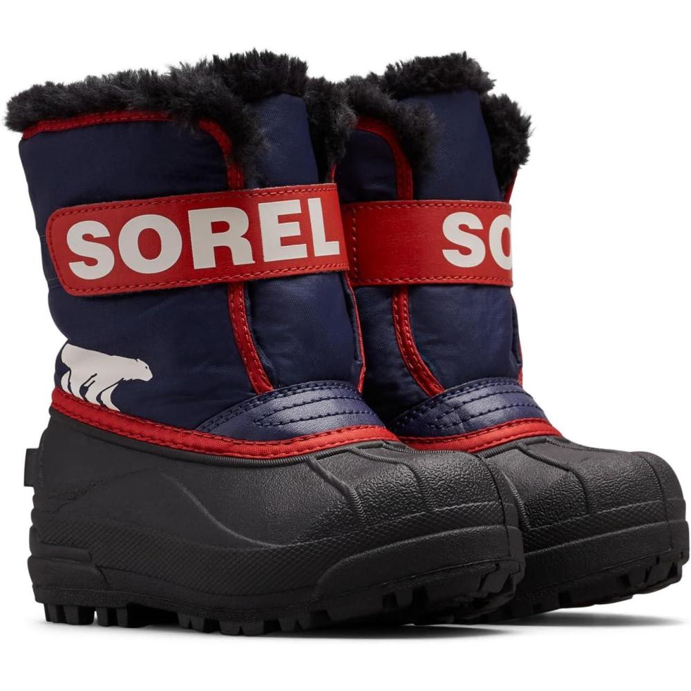 imageSOREL Toddlers Snow Commander BootPurple Nocturnal Sail Red
