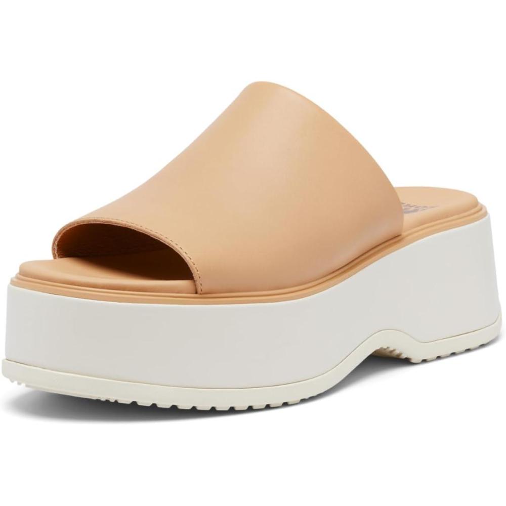 imageSOREL Womens Dayspring Slide SandalsHonest Beige Chalk