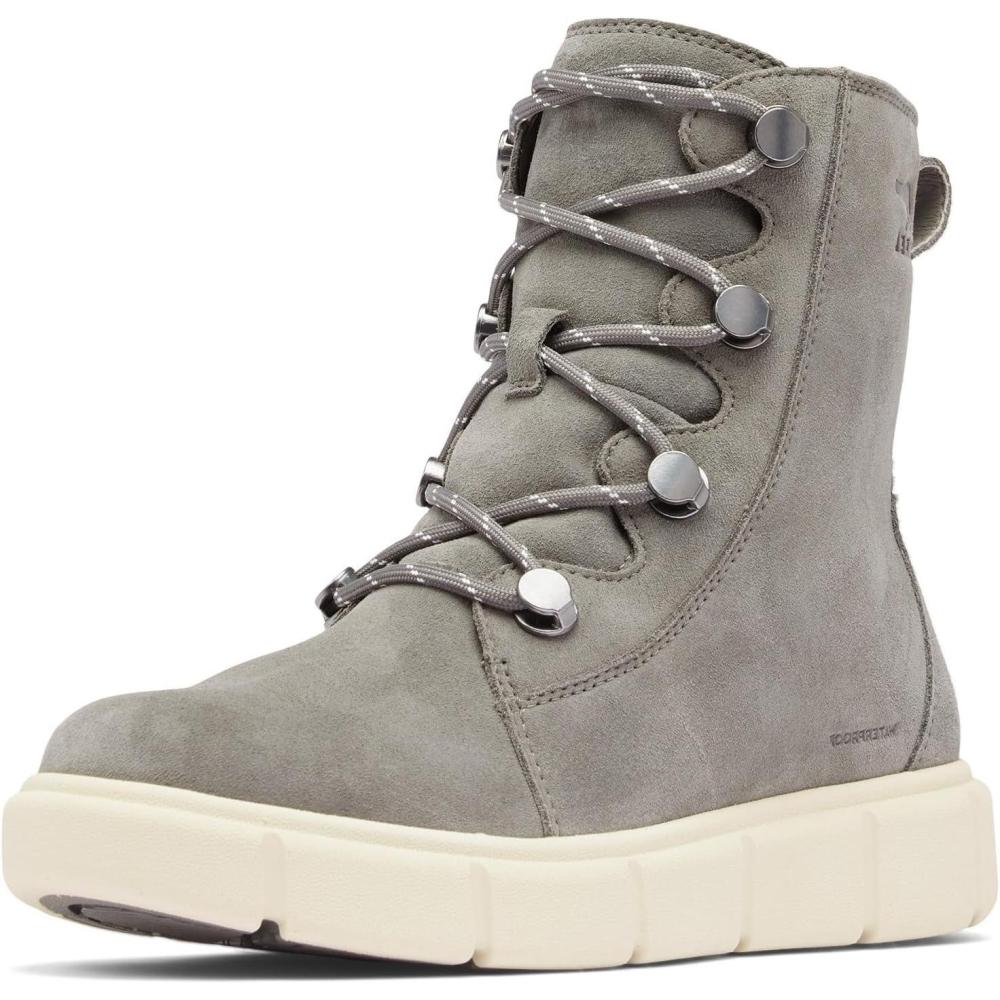 imageSOREL Womens Explorer lll Joan Waterproof BootQuarryChalk