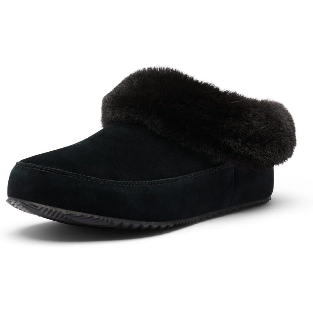 imageSOREL Womens Go Coffee Run SlipperBlackSea Salt
