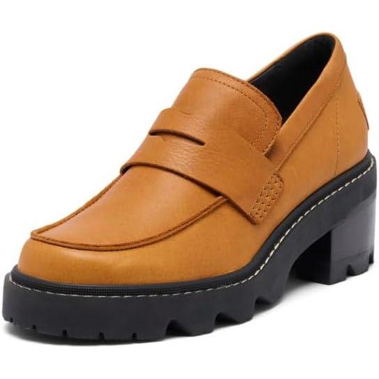 imageSOREL Womens Joan Now City LoaferCanyon Gold Black