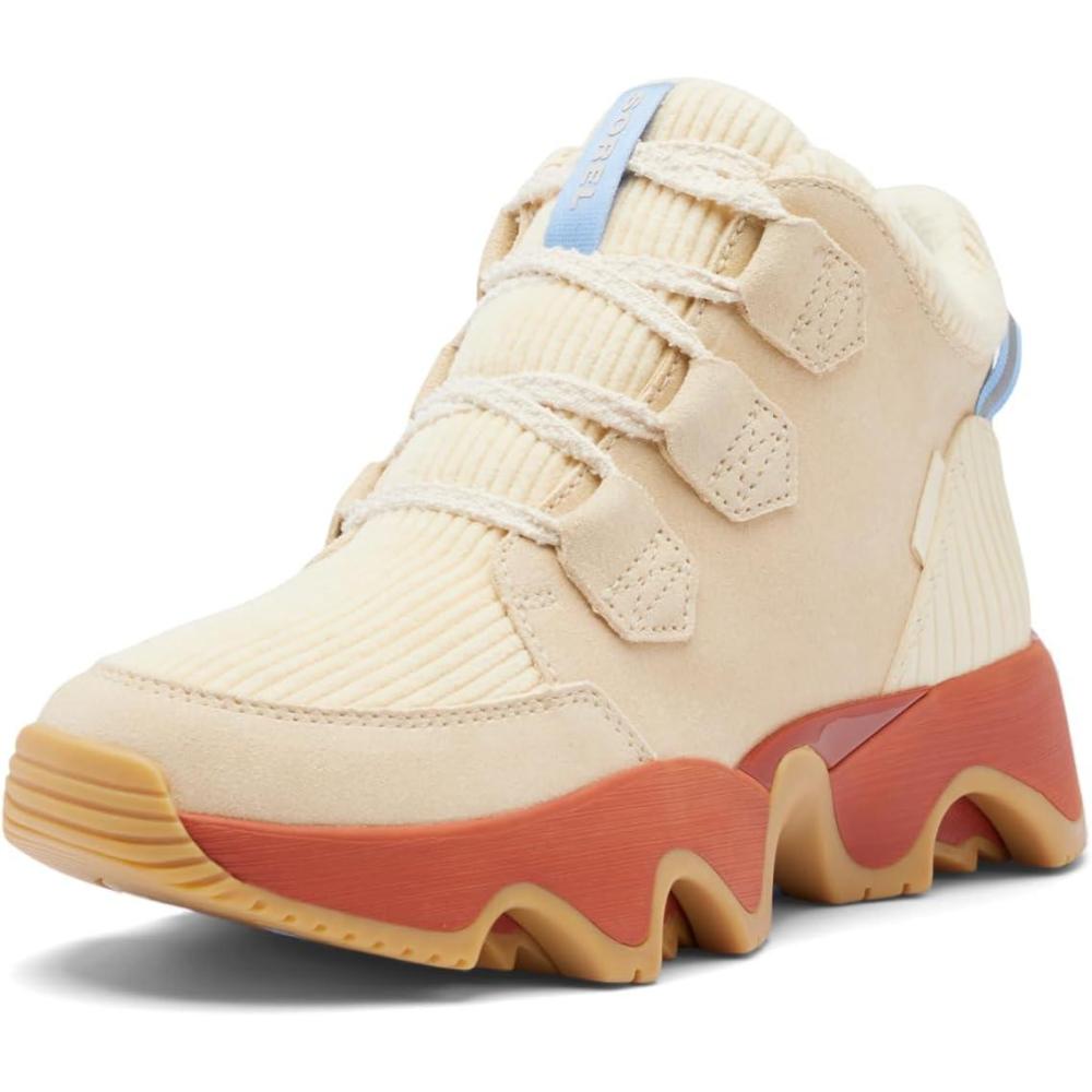 imageSOREL Womens Kinetic Impact Caribou Plus Waterproof BootHoney WhiteSanguine