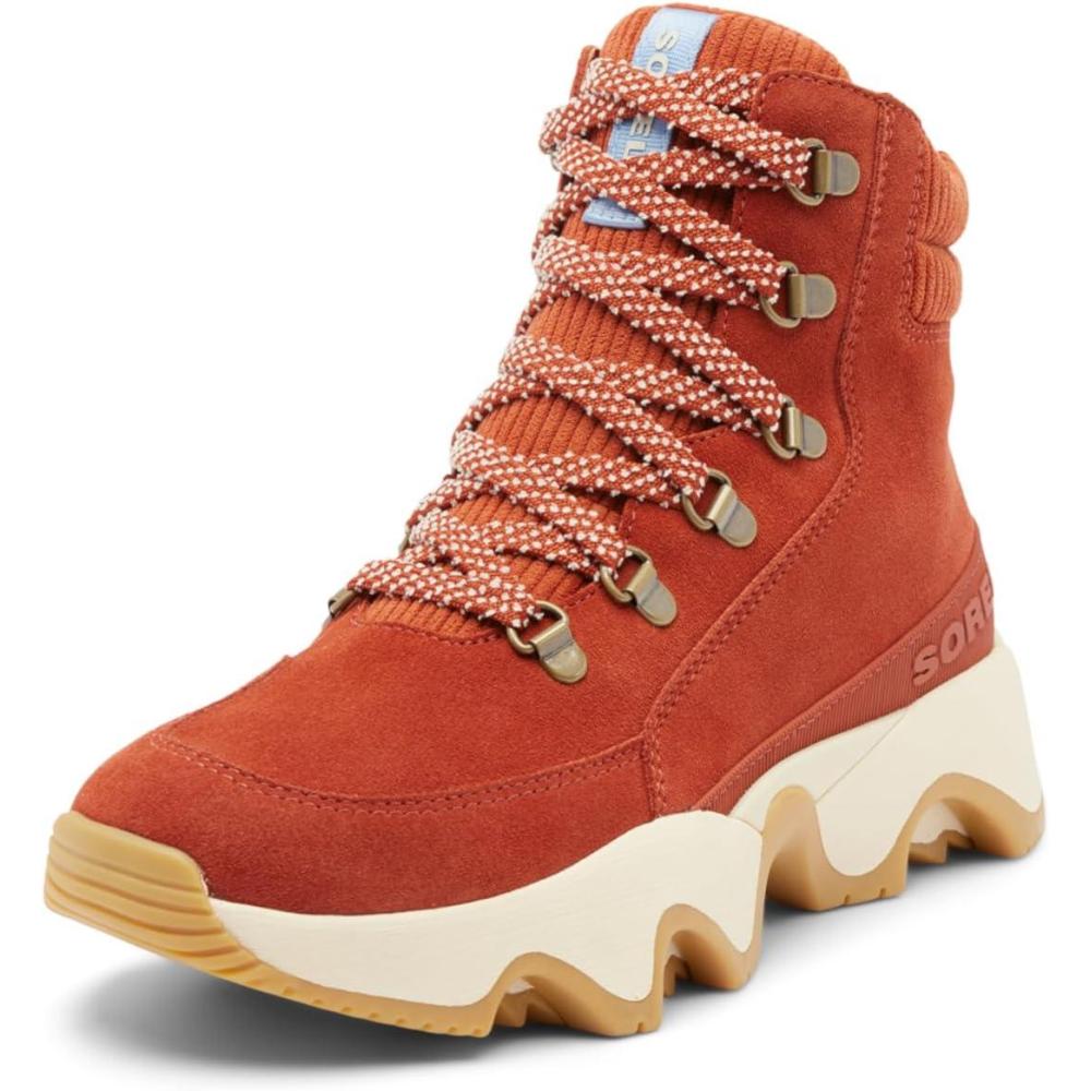 imageSOREL Womens Kinetic Impact Conquest Plus Waterproof BootSanguineJet