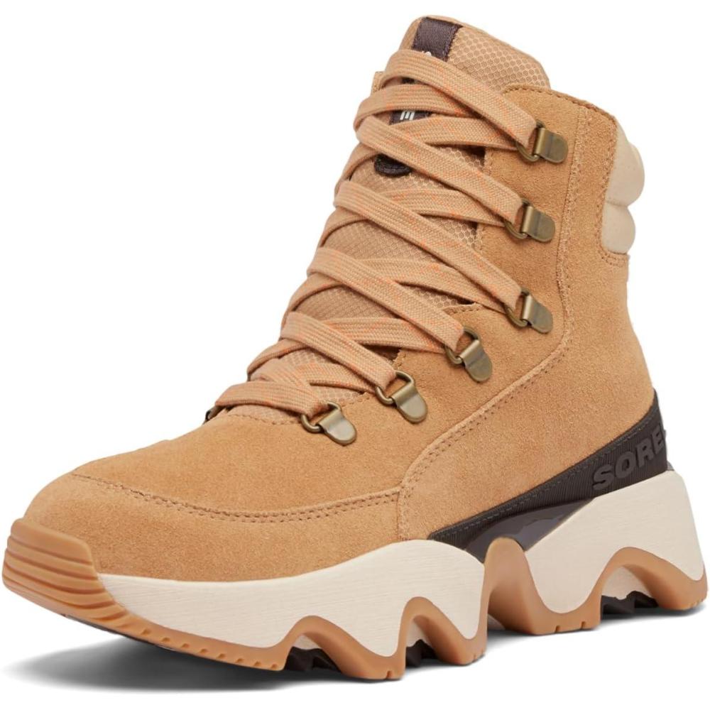 imageSOREL Womens Kinetic Impact Conquest Plus Waterproof BootTawny Buff Ceramic