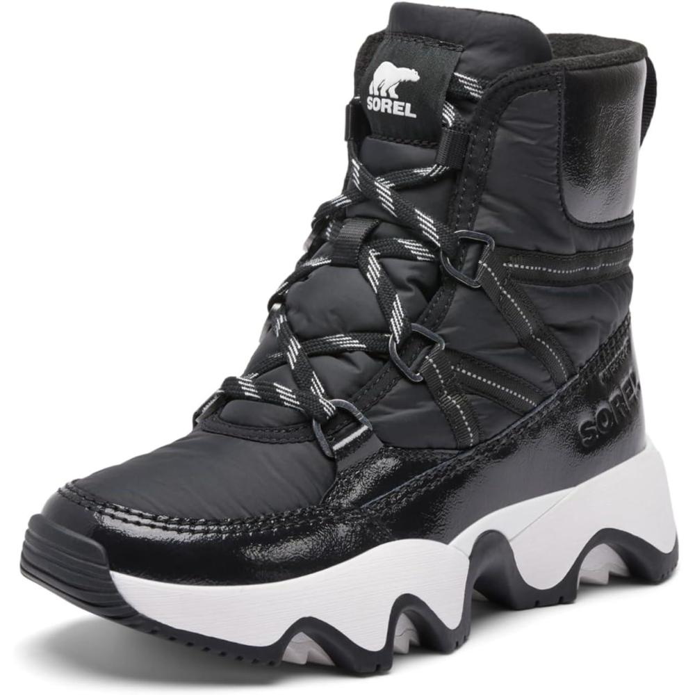 imageSOREL Womens Kinetic Impact Sport Waterproof BootBlackSea Salt